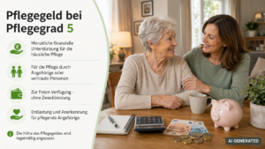 Pflegegeld bei Pflegegrad 5